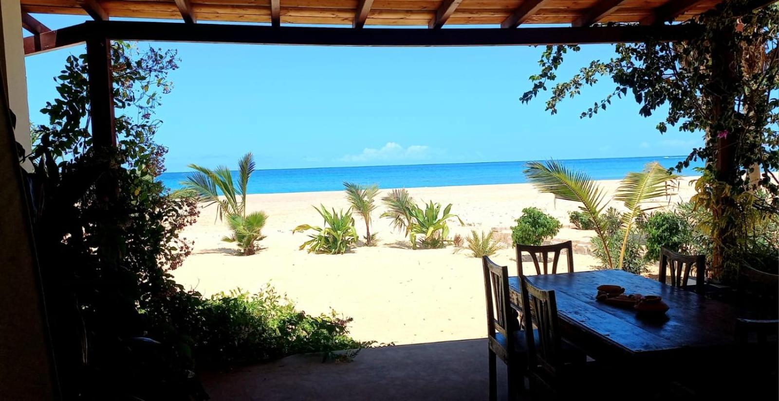 Villa Cristina Alojamento, Praia De Chaves, Boa Vista, Cape Verde, Wi-Fi サル・レイ エクステリア 写真