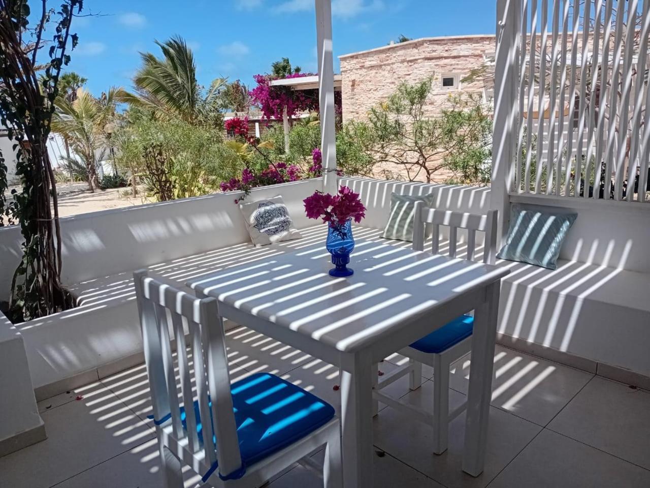 Villa Cristina Alojamento, Praia De Chaves, Boa Vista, Cape Verde, Wi-Fi サル・レイ エクステリア 写真
